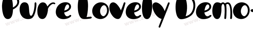 Pure Lovely Demo字体转换